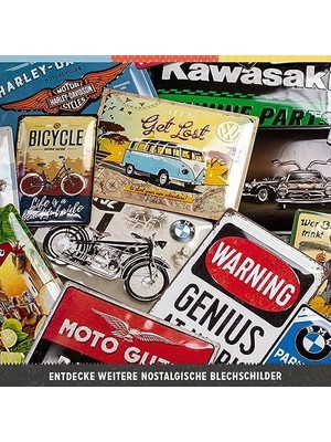 Nostalgic Art Love Metal Pano