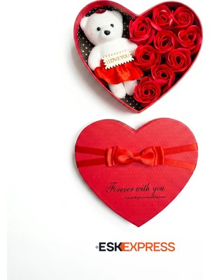 E-Sk Love Rose Box Gül Temalı Hediye Kutusu