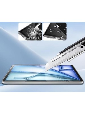Apple iPad Air 11 Inç Mat Ekran Koruyucu Şeffaf M2 M3 M4 ile Uyumlu