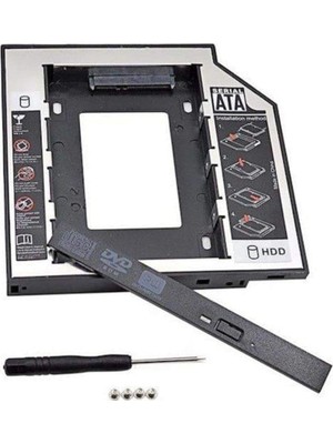 12.7 mm Sata HDD Harddisk Caddy Kızak Kutu Laptop SSD Notebook Ikinci HDD Takma