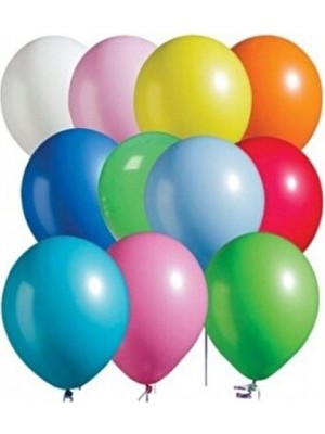 Empressco Renkli Balon Seti 100 Adet, Partilere Neşe Katın!