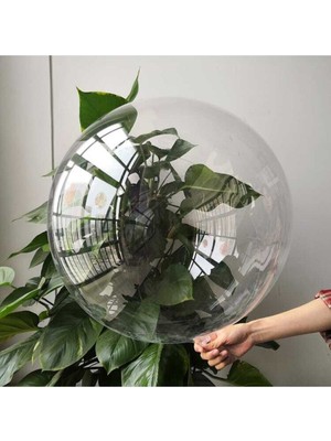 Empressco 5 Adet 24 Inch Şeffaf Bobo Balon, Işıklı, Parti ve Doğum Günü Süslemesi