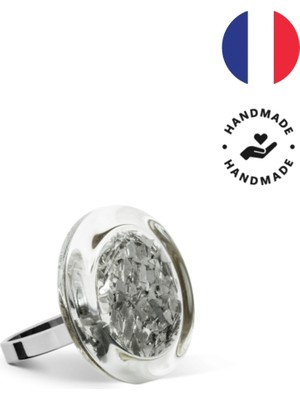 Pylones Cam Yüzük - Cachou - Nano Paillettes