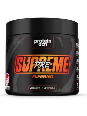 Protein Ocn Proteinocean Preworkout Supreme Inferno 280 gr - 20 Servis