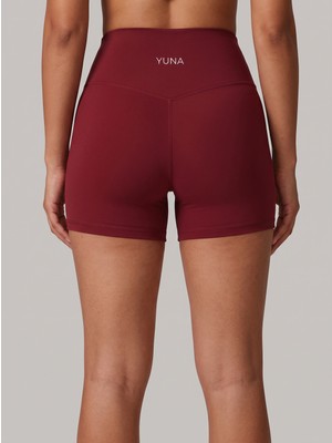 Yuna Sport Kadın Yüksek Bel Toparlayıcı Spor Şort