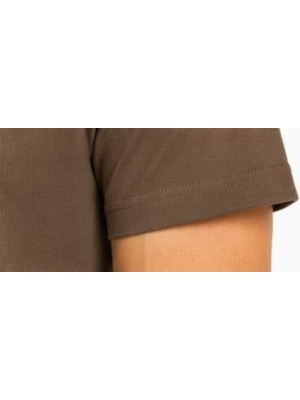 Lacoste Bisiklet Yaka Regular Fit Kahverengi