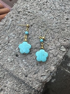 Boncuk Ay Küpe Şık Hediye