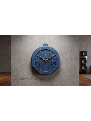 Ap Royal Oak Esintili Duvar Saati Designs-07