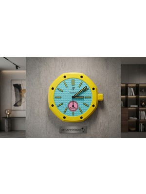 Ap Royal Oak Esintili Duvar Saati Designs-06
