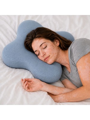 Foloyk Vinga Hareketli Hafızalı Visco Yastık + 2 Adet %100 Tencel™ Kumaş Yastık Kılıfı