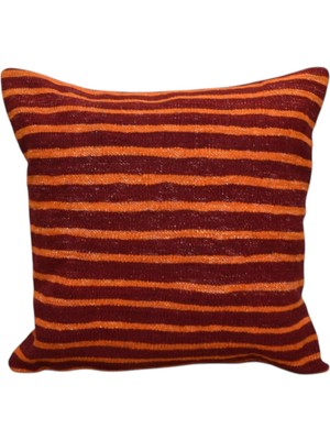 Kilim Antik El Dokuma Kilim Kırlent Yastık Kılıfı 1452 - Yeni - Çok Renkli