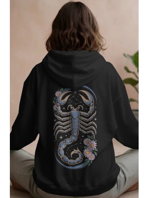 Sevbano Scorpions Rock Metal Müzik Grubu Sırt Baskılı Unisex Oversize Premium Hoodie