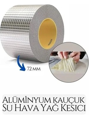 Uravas Store 72 mm Su Hava Yağ Kesici Izolasyon Bandı 2 Metre 716878