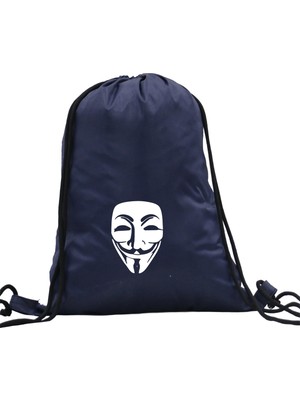 Hero Tasarım Hero tasarım Mask - Ipli Spor Sırt Çantası - Günlük - Okul 35*46CM One Size | INN1082