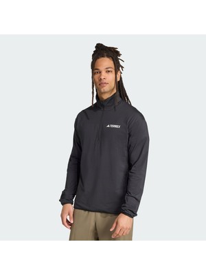 Adidas TERREX JM0143 Terrex Multi CLIMAWARM Yarım Boy Fermuarlı Teknik Polar Üst