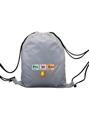 Hero Tasarım Hero tasarım Power  - Ipli Spor Sırt Çantası - Günlük - Okul 35*46CM One Size | INN1051
