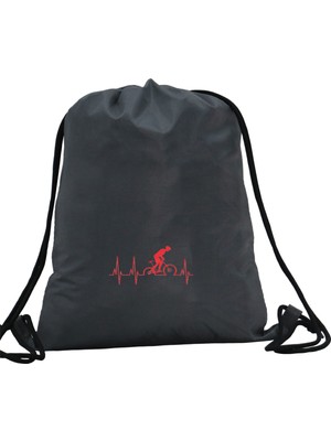 Hero Tasarım Hero tasarım Bisiklet Ritim  - Ipli Spor Sırt Çantası - Günlük - Okul 35*46CM One Size | INN1062