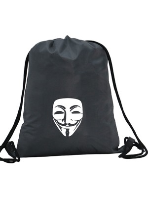 Hero Tasarım Hero tasarım Mask - Ipli Spor Sırt Çantası - Günlük - Okul 35*46CM One Size | INN1082