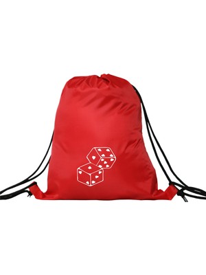 Hero Tasarım Hero tasarım  Zar - Ipli Spor Sırt Çantası - Günlük - Okul 35*46CM One Size | INN1100