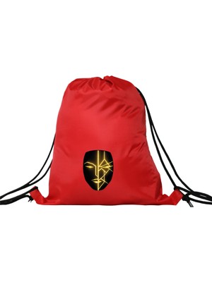Hero Tasarım Hero tasarım  Altın Maske - Ipli Spor Sırt Çantası - Günlük - Okul 35*46CM One Size | INN1045
