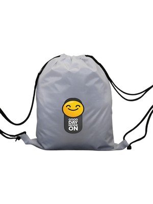 Hero Tasarım Hero tasarım Good Day Mode On  - Ipli Spor Sırt Çantası - Günlük - Okul 35*46CM One Size | INN1060