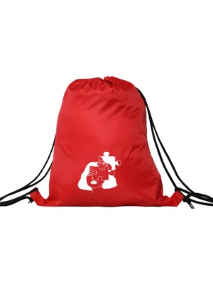 Hero Tasarım Hero tasarım  Yapboz - Ipli Spor Sırt Çantası - Günlük - Okul 35*46CM One Size | INN1038