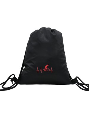 Hero Tasarım Hero tasarım Bisiklet Ritim  - Ipli Spor Sırt Çantası - Günlük - Okul 35*46CM One Size | INN1062