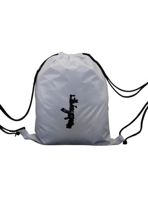 Hero Tasarım Hero tasarım Çiçekli AK47 - Ipli Spor Sırt Çantası - Günlük - Okul 35*46CM One Size | INN1077