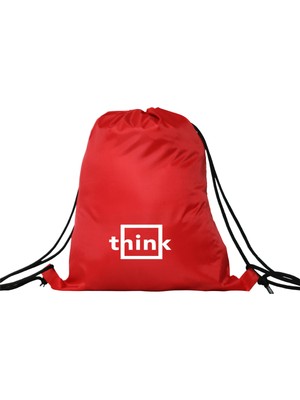 Hero Tasarım Hero tasarım  Think - Ipli Spor Sırt Çantası - Günlük - Okul 35*46CM One Size | INN1033