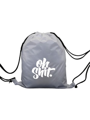 Hero Tasarım Hero tasarım Oh Shit  - Ipli Spor Sırt Çantası - Günlük - Okul 35*46CM One Size | INN1040