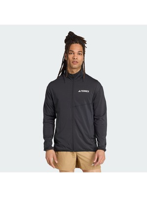 Adidas TERREX JM0141 Terrex Multi CLIMAWARM Tam Boy Fermuar Teknolojili Polar Üst