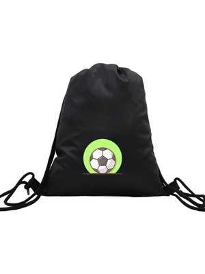 Hero Tasarım Hero tasarım Futbol Topu - Ipli Spor Sırt Çantası - Günlük - Okul 35*46CM One Size | INN1112
