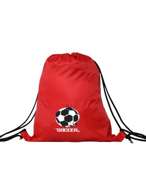 Hero Tasarım Hero tasarım Soccer Futbol Topu Baskılı - Ipli Spor Sırt Çantası - Günlük - Okul 35*46CM One Size | INN1115