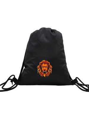 Hero Tasarım Hero tasarım  Lion - Ipli Spor Sırt Çantası - Günlük - Okul 35*46CM One Size | INN1108