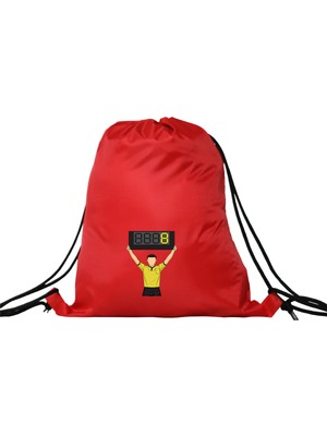 Hero Tasarım Hero tasarım Maç Skoru - Ipli Spor Sırt Çantası - Günlük - Okul 35*46CM One Size | INN1114
