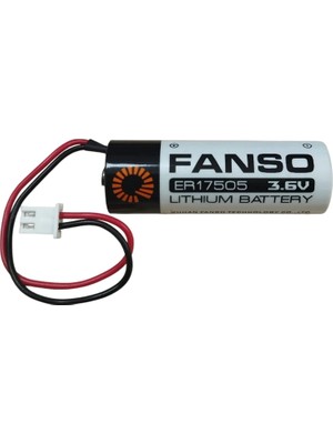 Belirtilmemiş Fanso ER17505H Kablolu Konnektörlü (Jst Xh 2.54) 3.6V Lithium Pil (Li-Socl2)
