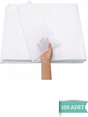 Tuğset Etiket Renkli  Pelur Kağıdı Beyaz 50X70 cm 100 Adet