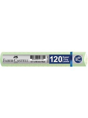 Faber-Castell 2B Grip Kalem Uçları Pastel Yeşil 120'li 0.7 mm 60 mm Uzunluk