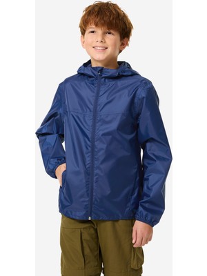 Decathlon Quechua Çocuk Outdoor Yağmurluk - 7/15 Yaş - Lacivert - MH100
