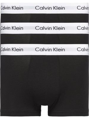 Calvin Klein Erkek 3'lü Trunk Boxer Seti Cotton Stretch