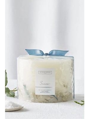 The White Company Summer Botanical Büyük Kokulu Mum 1675 G
