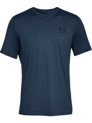 UNDER ARMOUR UA M SportStyle LC SS 1326799-408 ERKEK Lacivert Tişört