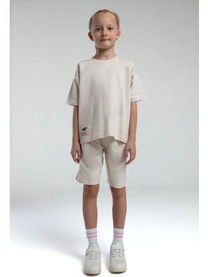 Rolypoly Kız Çocuk Bej Pijama Takım 3592-G
