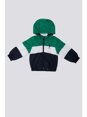 U.S. Polo Assn. Kırmızı Erkek Bebek Yağmurluk