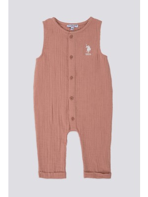 U.S. Polo Assn. Sweet Soft Kahve Bebek Tulum