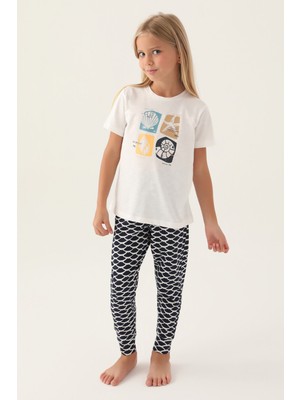 Arnetta 2871-2 Kız Çocuk Pijama Takımı