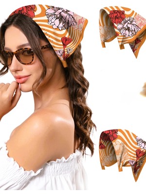 Sisley Flora Bandana/fular -2016-47*47