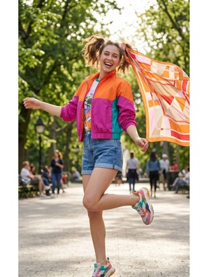 United Colors Of Benetton Flora Bandana/fular -1017-47*47