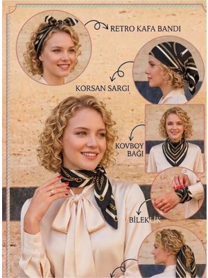 Sisley Flora Bandana/fular -2019-47*47