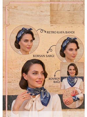 Sisley Flora Bandana/fular -2017-47*47